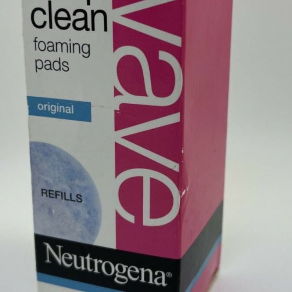 5 Packs Neutrogena Wave Deep Foaming Pads Refills Microdermabrasion Cleanser - Picture 9 of 9
